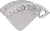 Sirocco - Wandslanghouder - 417x187mm - Tuinslang Ophangsysteem - Slanghouder Muur - Tuingereedschap Opbergen - Gegoten Aluminium