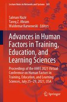 Lecture Notes in Networks and Systems 269 - Advances in Human Factors in Training, Education, and Learning Sciences