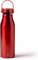 Rode Design Waterfles/drinkfles/sportfles - aluminium - 750 ml - schroefdop