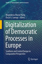 Studies in Digital Politics and Governance - Digitalization of Democratic Processes in Europe