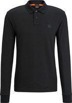 BOSS - Passerby Polo Zwart - Slim-fit - Heren Poloshirt Maat M