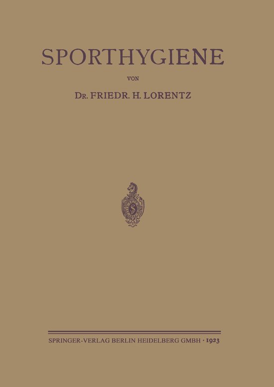 Sporthygiene - cover