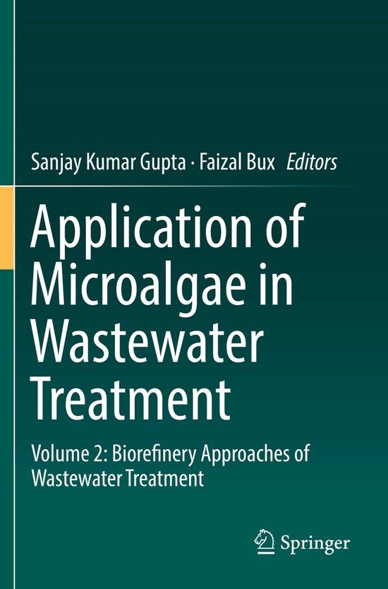 Application of Microalgae in Wastewater Treatment - cover