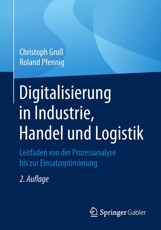 Digitalisierung in Industrie, Handel und Logistik - cover