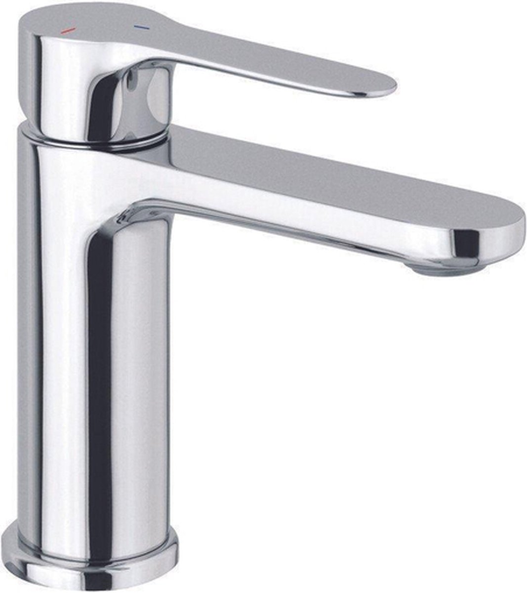 Nemo Nero wastafelkraan 15.1cm opbouw mengkraan messing chroom