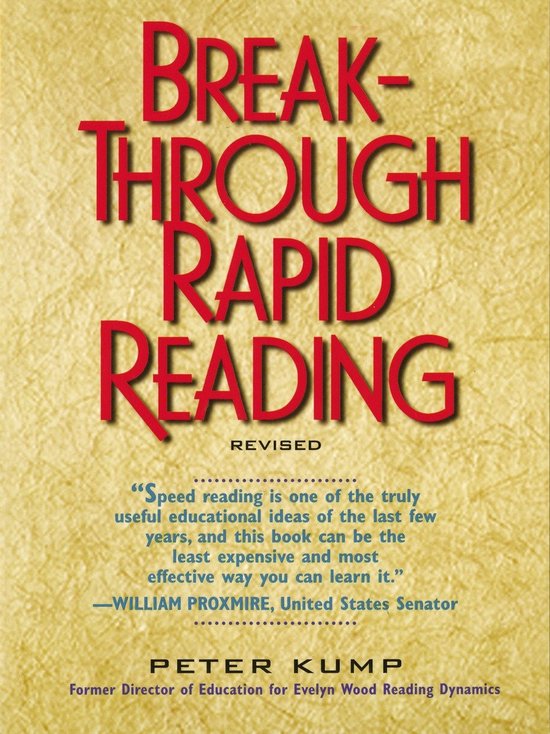 Breakthrough Rapid Reading - cover