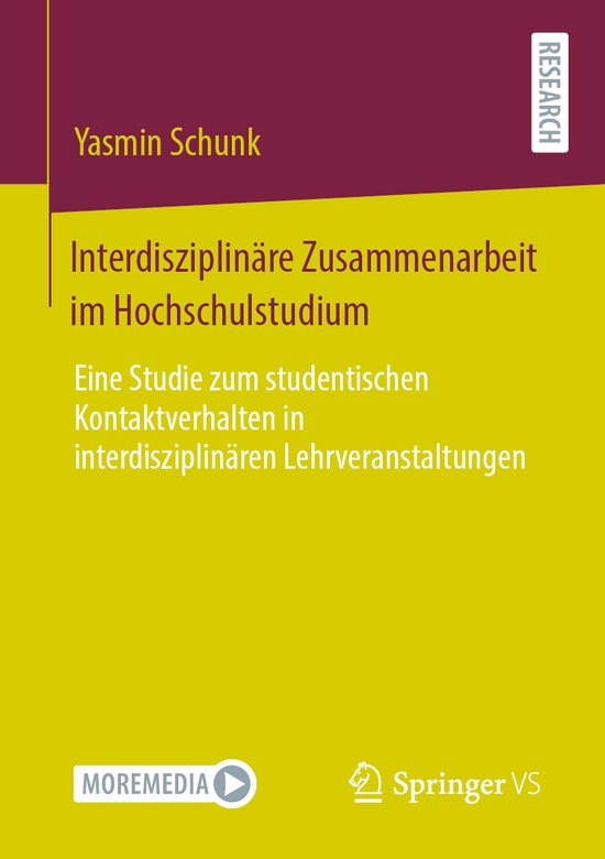 Interdisziplinaere Zusammenarbeit im Hochschulstudium - cover