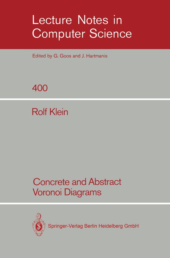 Concrete and Abstract Voronoi Diagrams - cover
