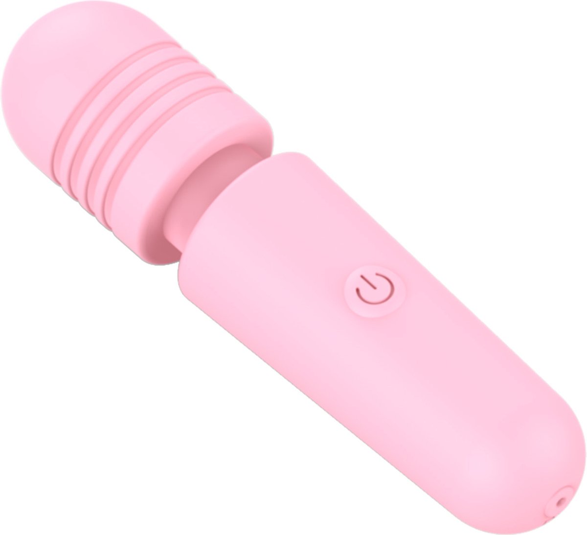 Goedkoopste Cupitoys® Wand vibrator - 10cm - Lichtroze - 12 standen - Vibrators voor vrouwen en mannen - Sex toys voor vrouwen en mannen