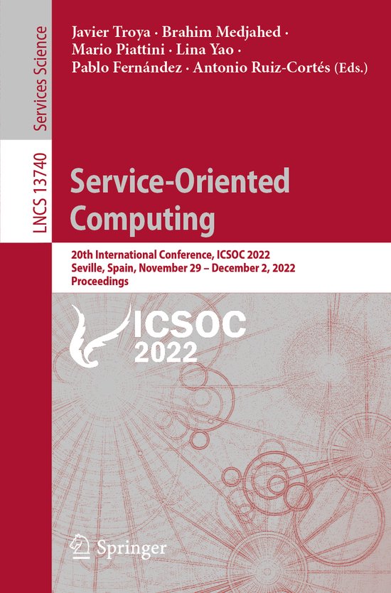Lecture Notes in Computer Science13740- Service-Oriented Com ... - cover