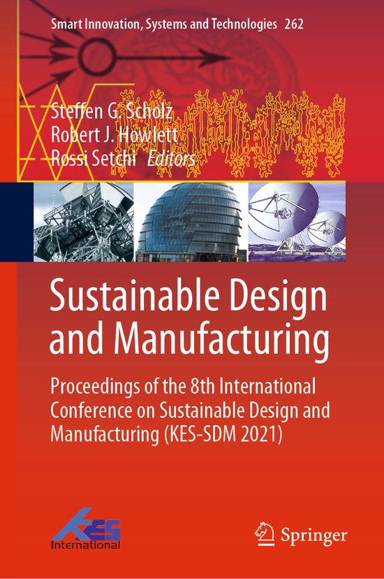 Smart Innovation, Systems and Technologies262- Sustainable D ... - cover