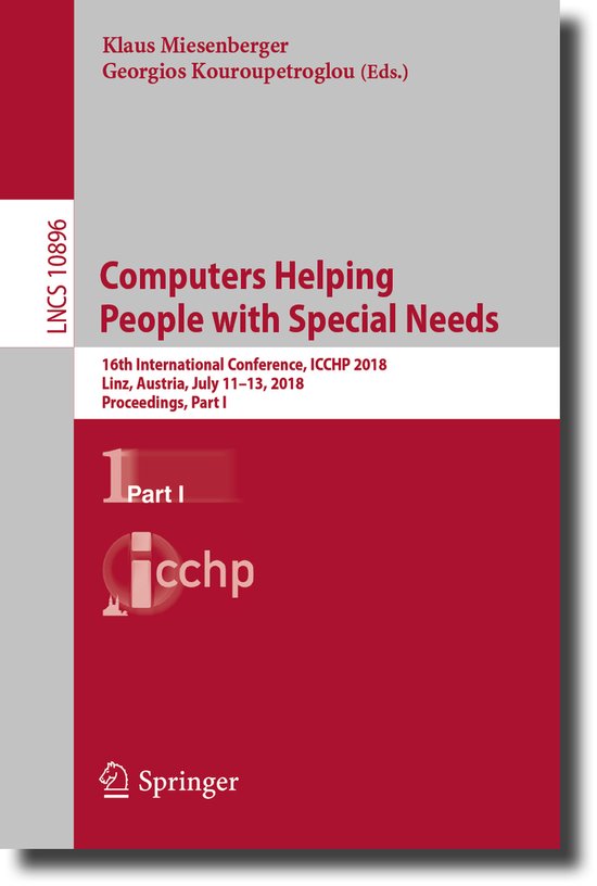 Computers Helping People with Special Needs - cover