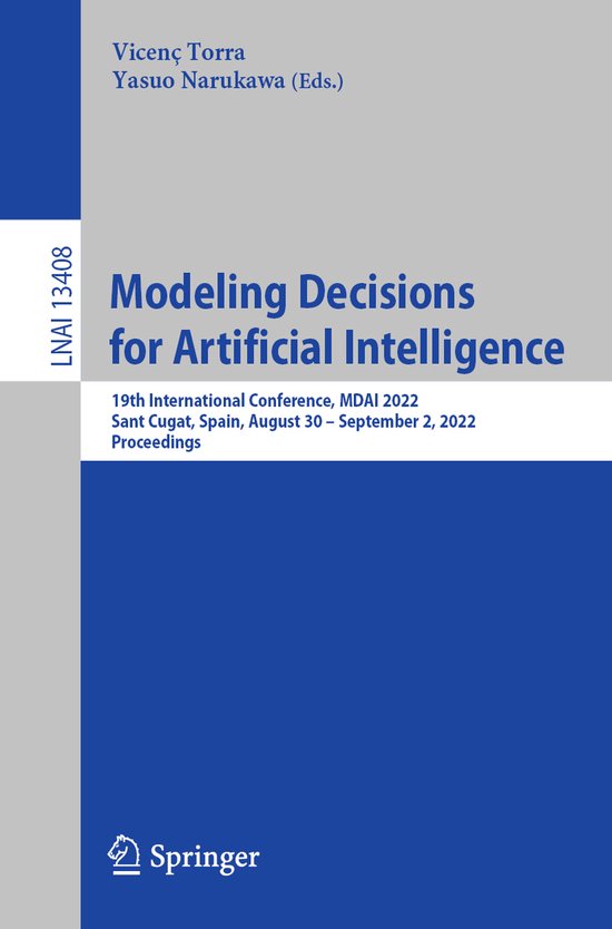 Lecture Notes in Computer Science13408- Modeling Decisions f ... - cover