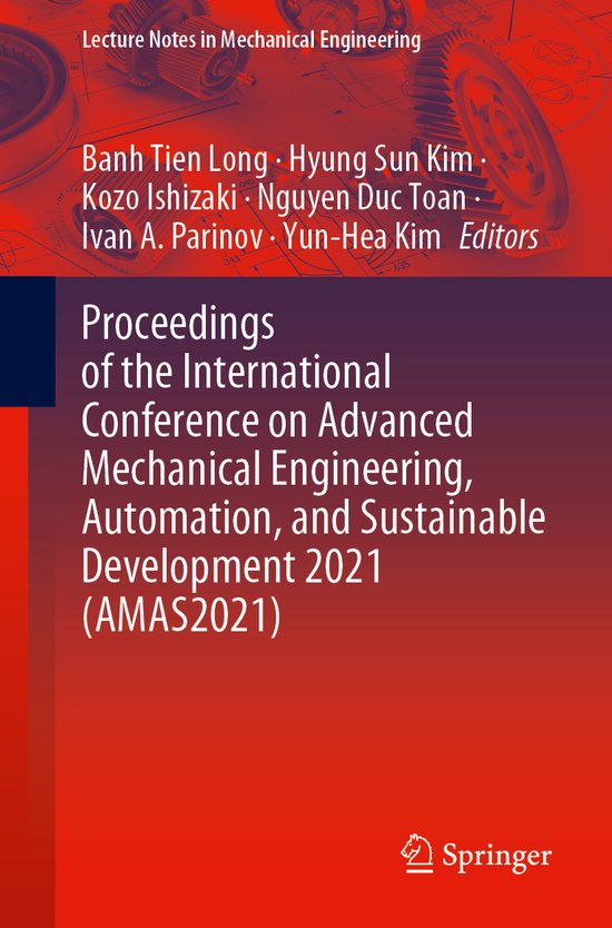Lecture Notes in Mechanical Engineering- Proceedings of the  ... - cover