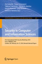 Communications in Computer and Information Science- Security in Computer and Information Sciences