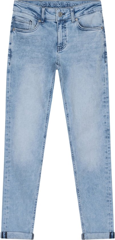 Indian Blue Jeans - Jeans - Used Light Denim - Maat 170