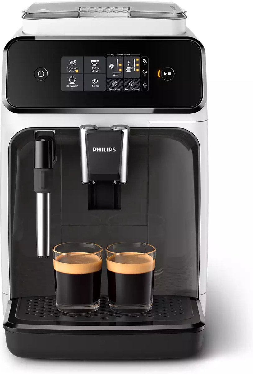 Afbeelding 3 van Philips EP1223/00 Volautomatische espressomachines Wit 1200 series Volautomatische koffiemachine 15 bar