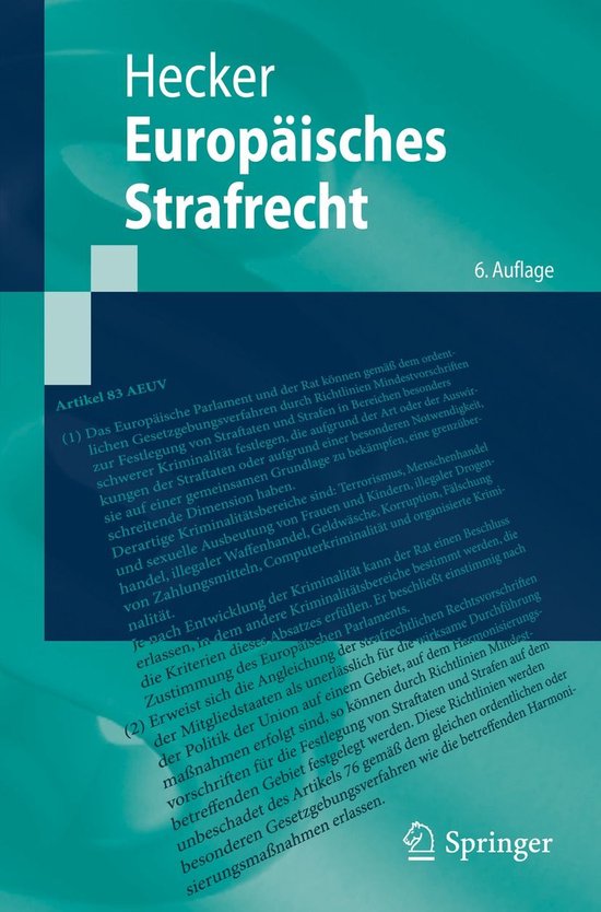 Social Science and Law (German Language) - Europäisches Str ... - cover