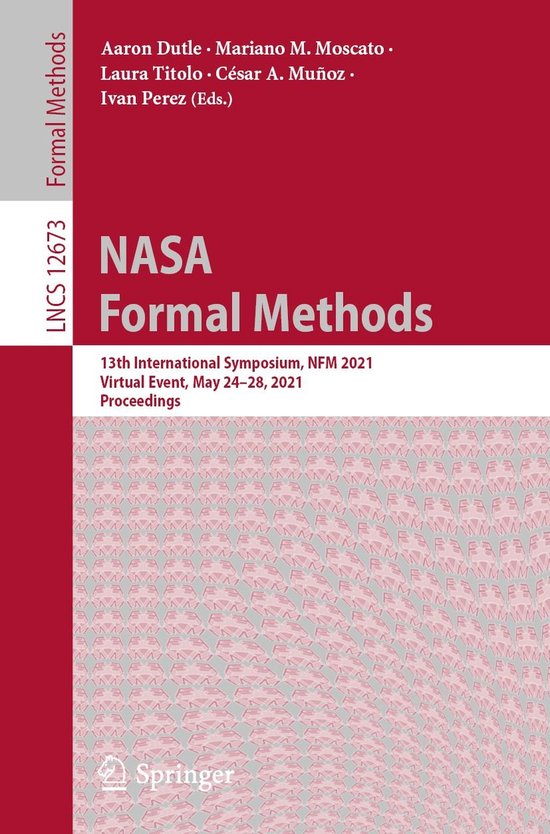 Springer Nature Proceedings Computer Science - NASA Formal M ... - cover