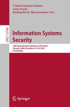 Lecture Notes in Computer Science 13784 - Information Systems Security