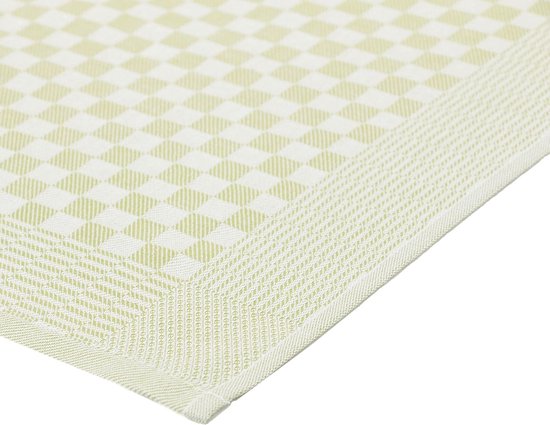 Zollner Set of 12 tea towels, dishcloths, 100% cotton, 260 gsm, 65x70 cm, Oeko-Tex