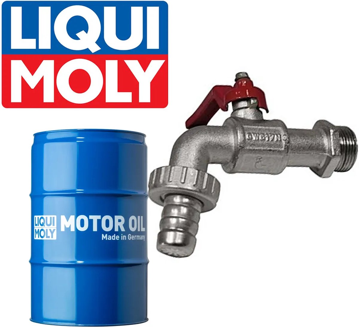 Robinet de fût filetage 3/4 LIQUI MOLY pour atelier mécanique auto moto Neuf