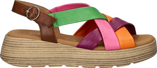 Gabor 42.872.25 - sandale pour femme - multicolore - taille 37 (EU) 4 (UK)