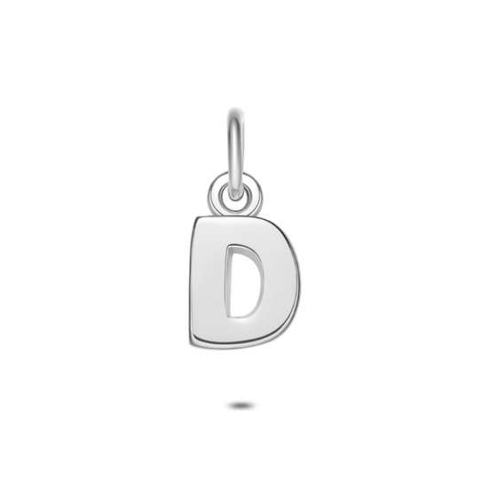 Twice As Nice Hanger in zilver, letter D
