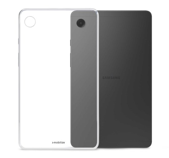 Mobilize Housse de tablette adaptée au Samsung Galaxy Tab A9 (2023) Housse Flexible TPU | Mobilize la couverture arrière Gelly | Coque de téléphone transparente Galaxy Tab A9 (2023) | Coque Galaxy Tab A9 (2023) | Couverture arrière - Transparente
