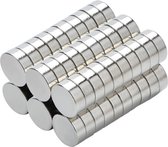 50 stuks Magneten - Huishoudmagneten 8x3mm - Mini Magnet voor Magnetisch Bord, Whiteboard, Bord, Koelkast etc. (8 x 3mm)