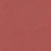 Papier peint Uni couleur Profhome 386946-GU papier peint intissé vinyle dur gaufré à chaud légèrement texturé à l'aspect usé or rouge mat 5,33 m2