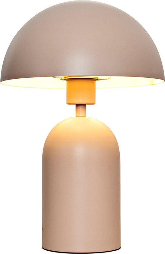 Olucia Isha - Moderne Tafellamp - Aluminium - Roze