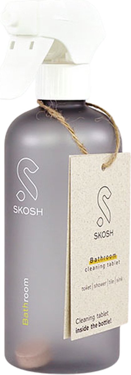 Goedkoopste SKOSH Sanitair Reinigingstabletten Fles - Herbruikbaar - Effectieve Reiniging - Milieuvriendelijk - Klimaatbewust
