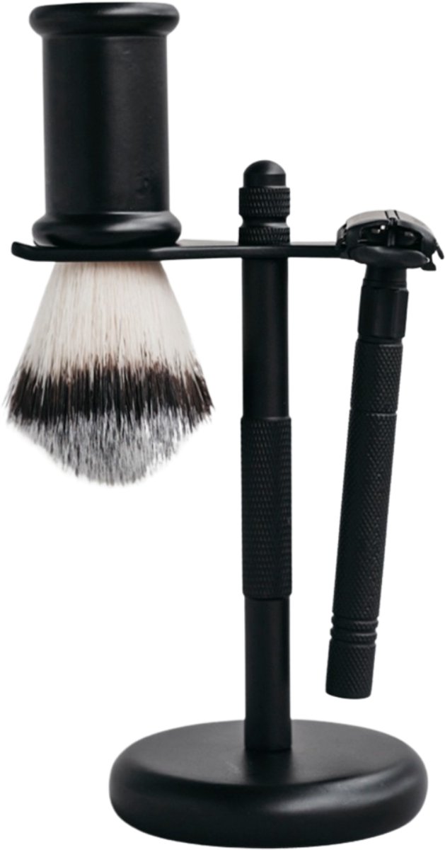 Banbu Pro - Scheerset - RVS - Roestvrij Staal - Luxe Scheerervaring - Total Black - Zero-waste