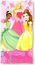 Serviette de plage Disney Princess - 140 x 70 cm. - Serviette princesse - multicolore