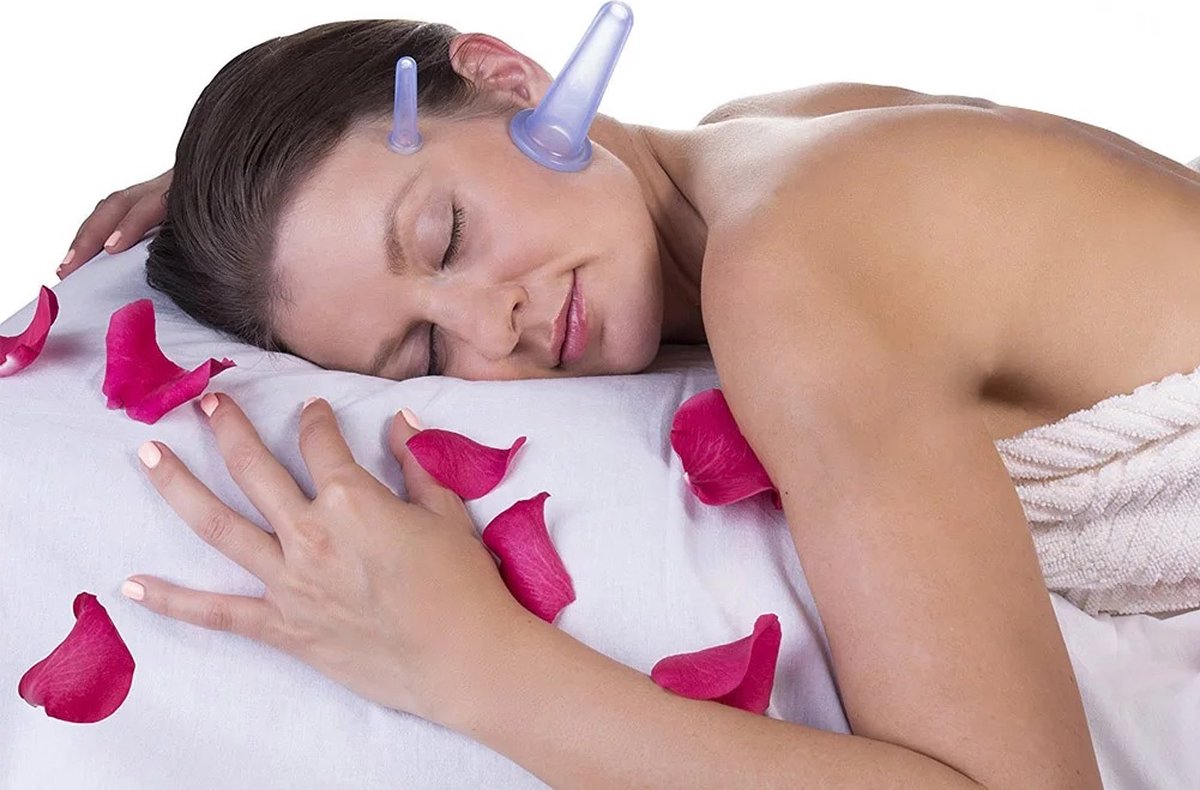 Goedkoopste Siliconen Face Cup I Massage Cup I Gezichtsmassage I Vacuüm Cupping I Gezichtsverzorging I 1.5 cm I 1 Stuk I Groen