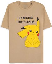 Pokémon - T-Shirt Pikachu - Beige - XL