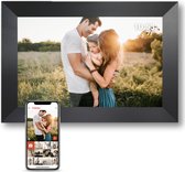 Digi Comforts Digitale Fotolijst met WiFi en Frameo app - Gebruiksvriendelijk - Mooi design - Makkelijk te installeren - HD IPS Touchscreen - 10.1 inch - 16GB