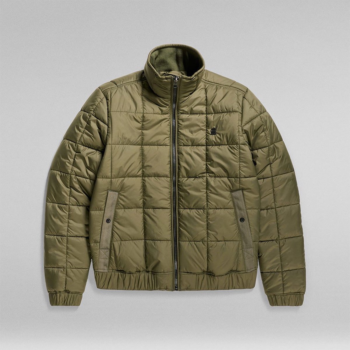 G-STAR RAW Heren Meefic Square gewatteerde jas, veelkleurig