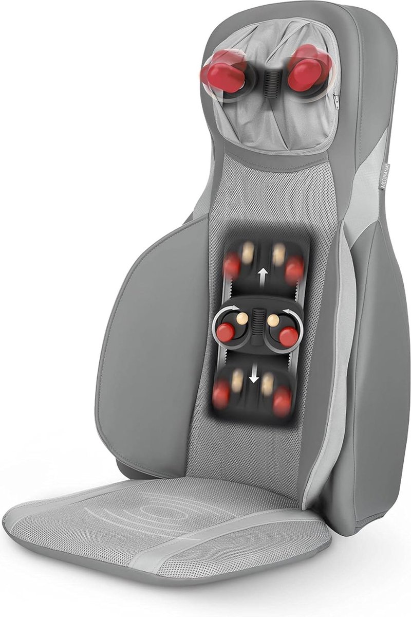 Goedkoopste MC 826 Shiatsu Massage Stoelhoes met Acupressuur en Tikmassage - 3 Intensiteiten - Warmtefunctie - Rug en Nekmassage