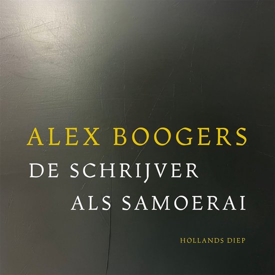 De schrijver als samoerai - cover