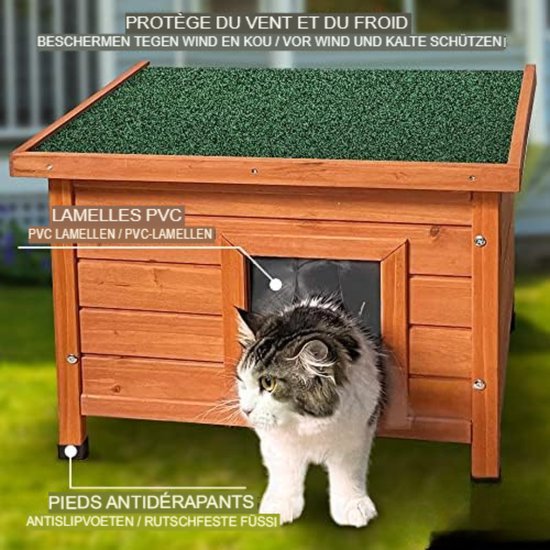 Aluminium Kattenhuisjes Verwarmd kopen? ✔️ Laagste prijs