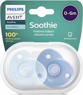 Philips Avent Soothie SCF099/21 Blauw - 0-6 mois