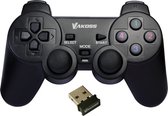 Vakoss - Manette de jeu - sans fil pour PC /PS3 - noir - GP-4705BK