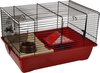 Flamingo hamsterkooi Enzo 1 - 41,5 x 28,5 x 25,5 cm rood