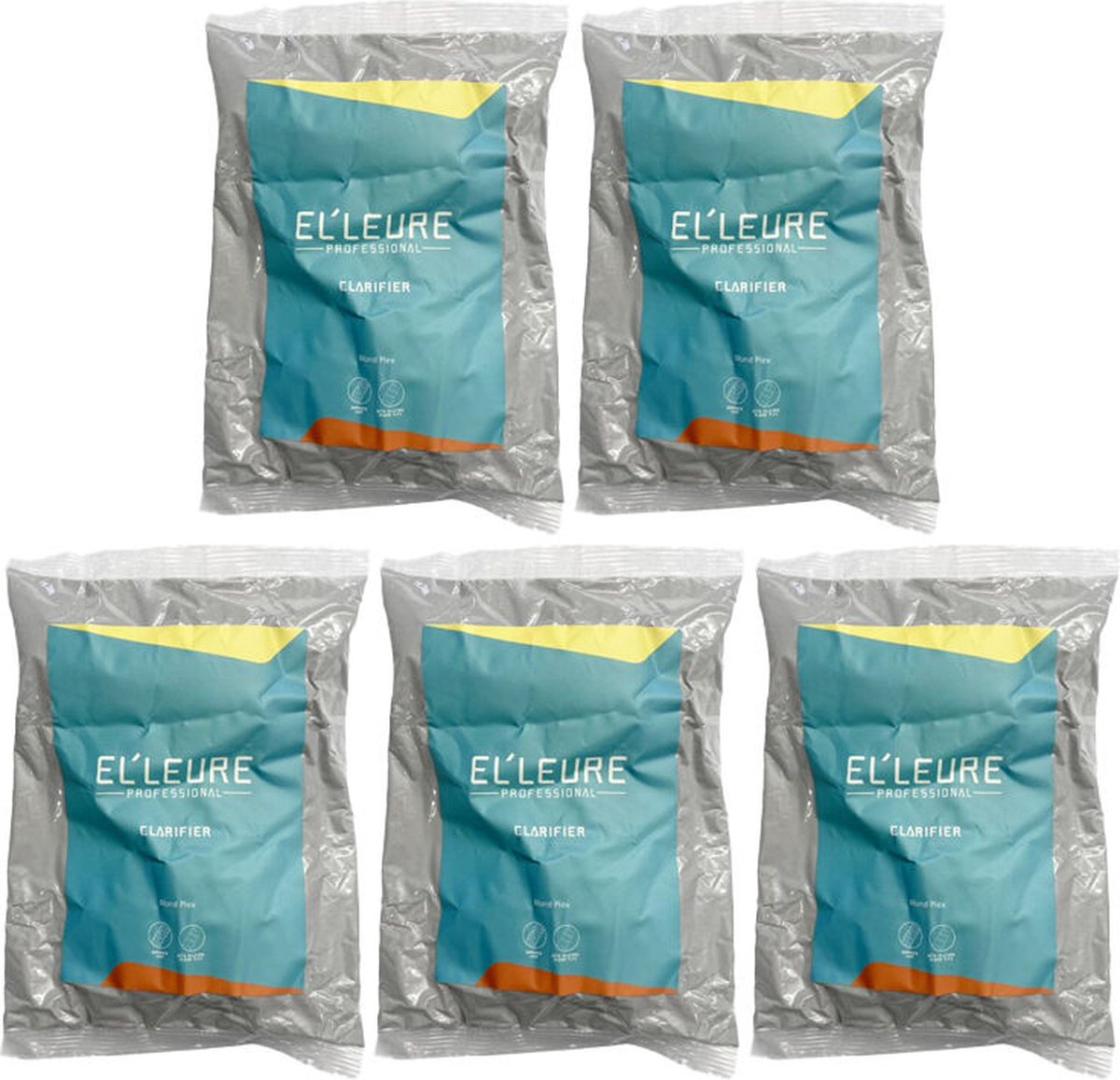 5x Elleure Clarifier Blond Plex navulverpakking 500ml