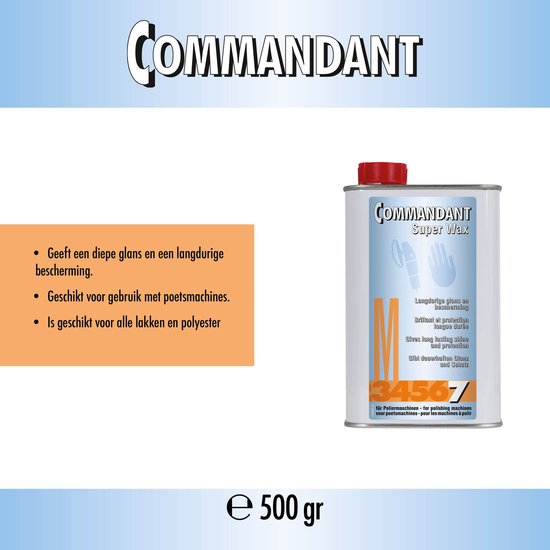Commandant Super Wax nr. 7 - 500gr.