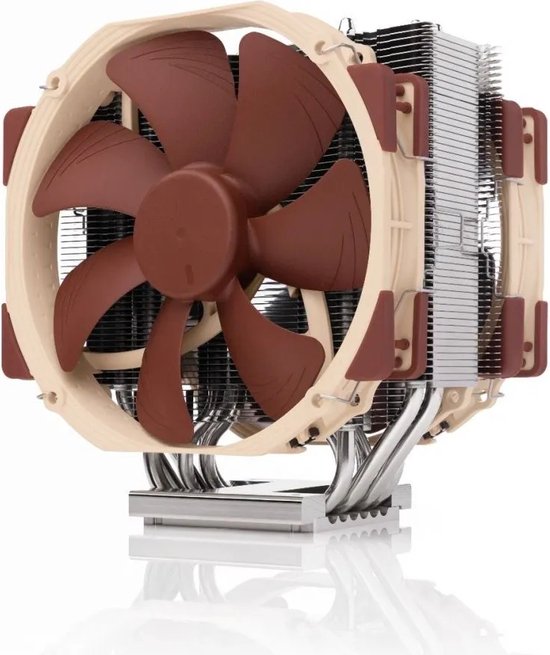 Noctua NH-U14S TR5-SP6 - Koeler voor processor 300 - 1500 omw/min. - 24.6 dBA - 4-pin PMW - voor AMD sTRX5, sWRX9, SP6 - bruin, beige