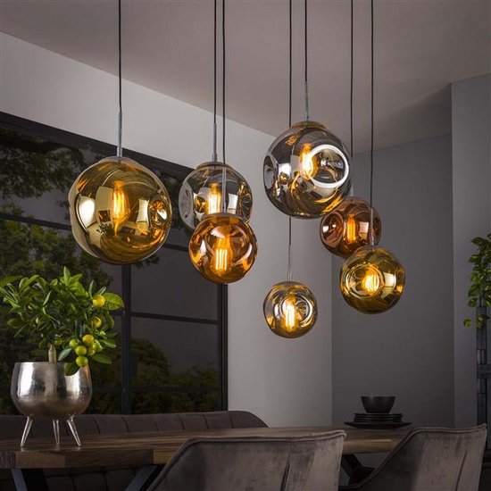 Collection Hoyz - Lampe suspendue 4+3 stellaire