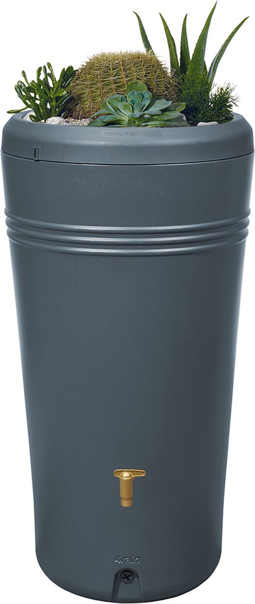 Garantia Regenton Azura - 230 liter - Antraciet